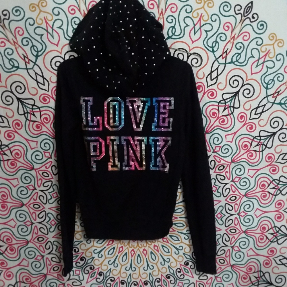 Rare htf Pink rainbow full zip
